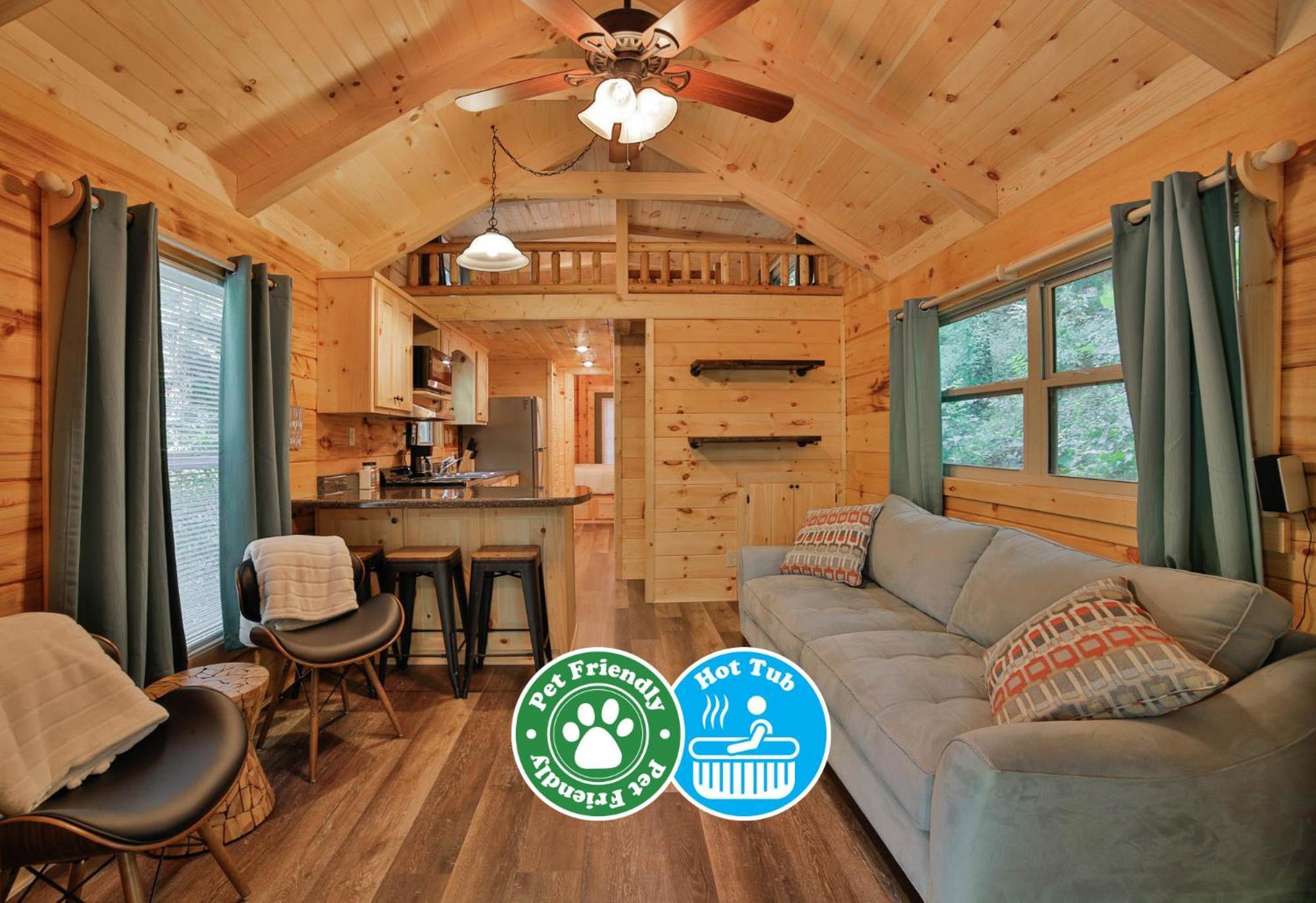 Bryce Cabin Lookout Mtn Tiny Home W Swim Spa Chattanooga Exterior foto